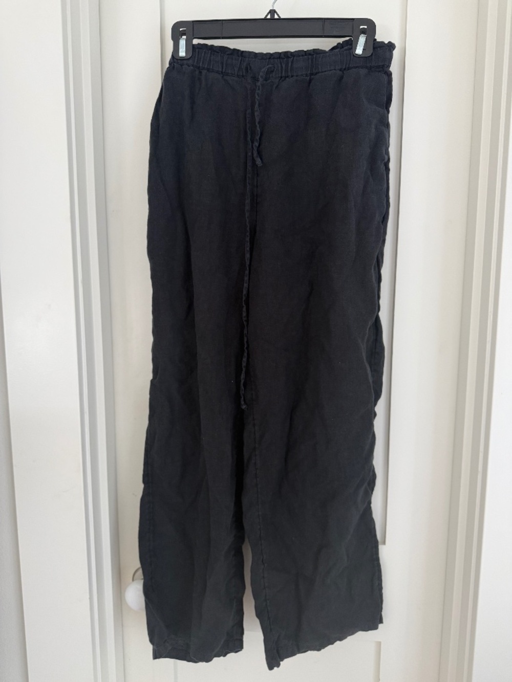 JCrew - Black Linen Pants